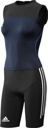 adidas adiPower Weightlifting Suit for women - navy blue/black/white