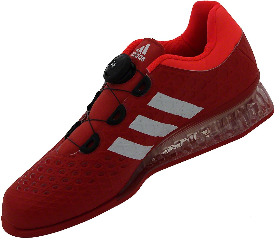 adidas weightlifting red