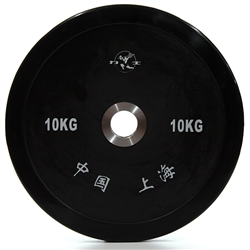 DHS 10 kg black rubber Training Bumpers