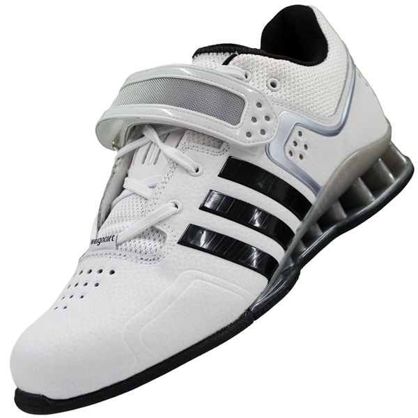 Structureel Nieuwe betekenis microfoon adidas adiPower weightlifting shoes white/black/grey model M25733