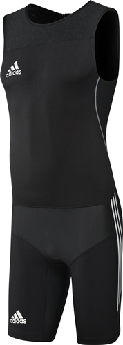 as verontschuldigen aanplakbiljet adidas adiPower Weightlifting Suit for men - black/white